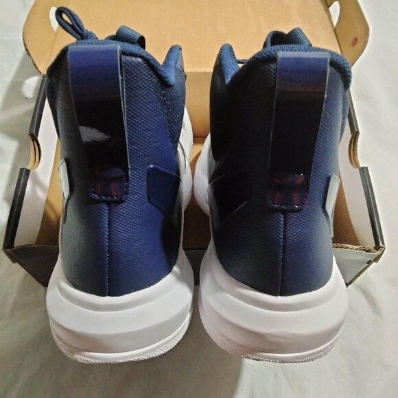 Adidas ADIZERO Chaos To Turf Football Cleats Lineman White Blue IH0562 12.5 NWOB - Picture 5 of 5